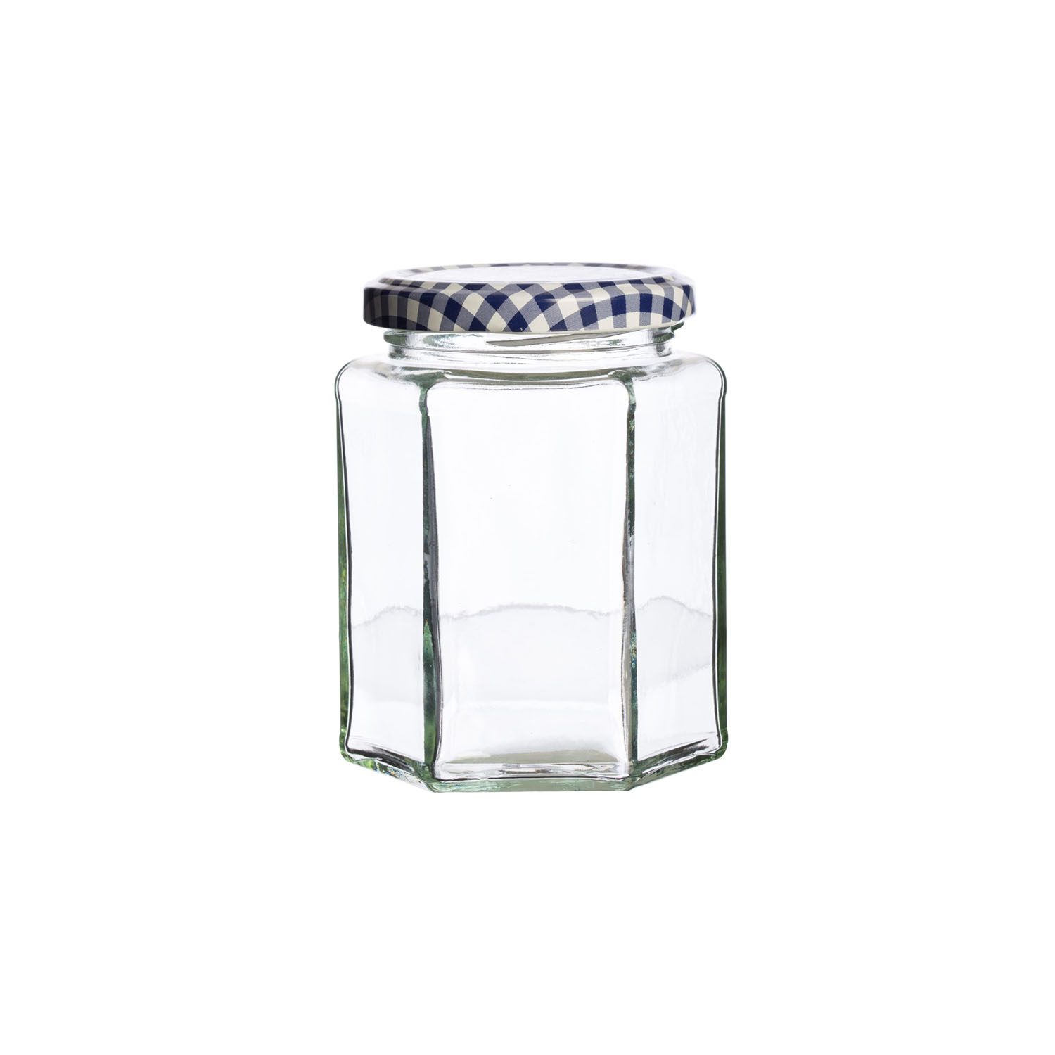 6-eckiges Einkochglas mit Drehverschluss