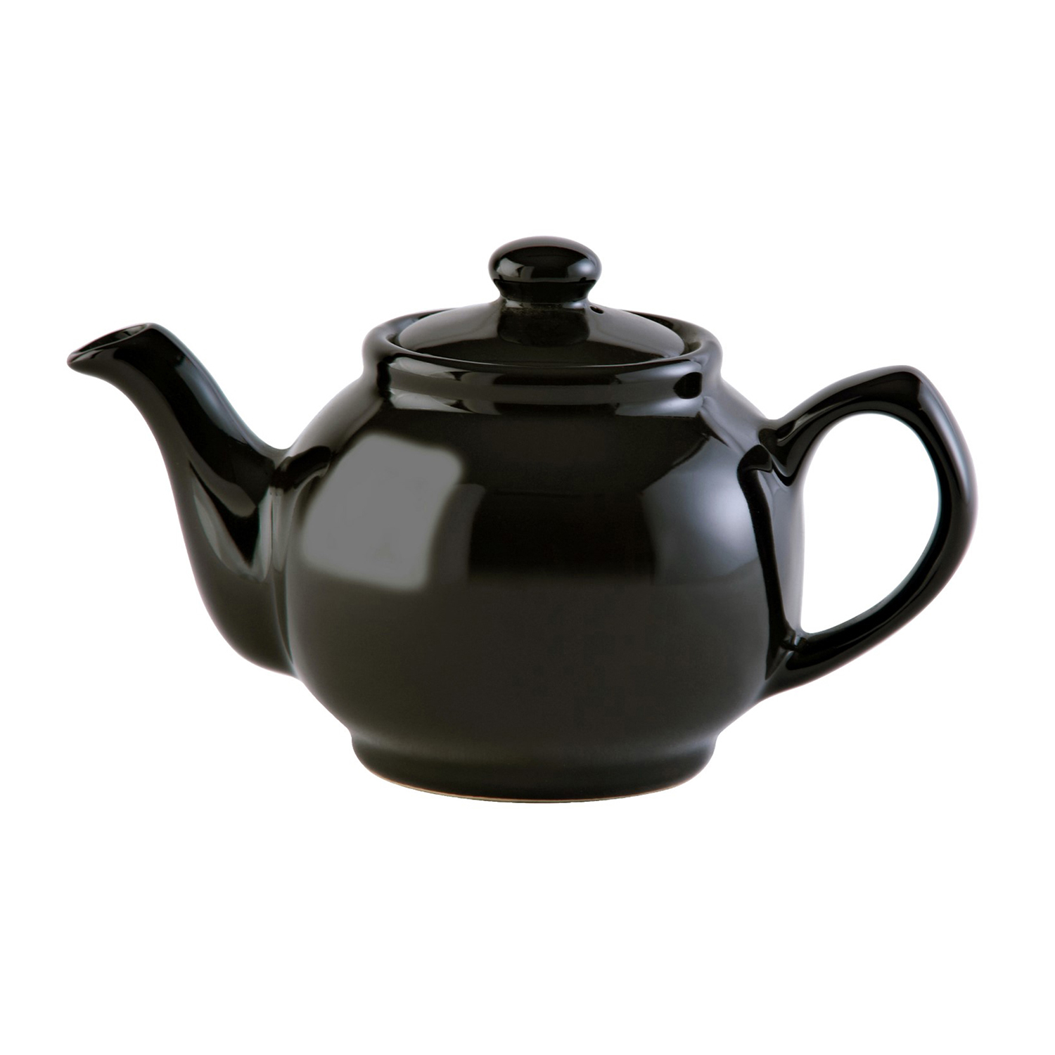 Teekanne | klassisch, schwarz | 6 Tassen