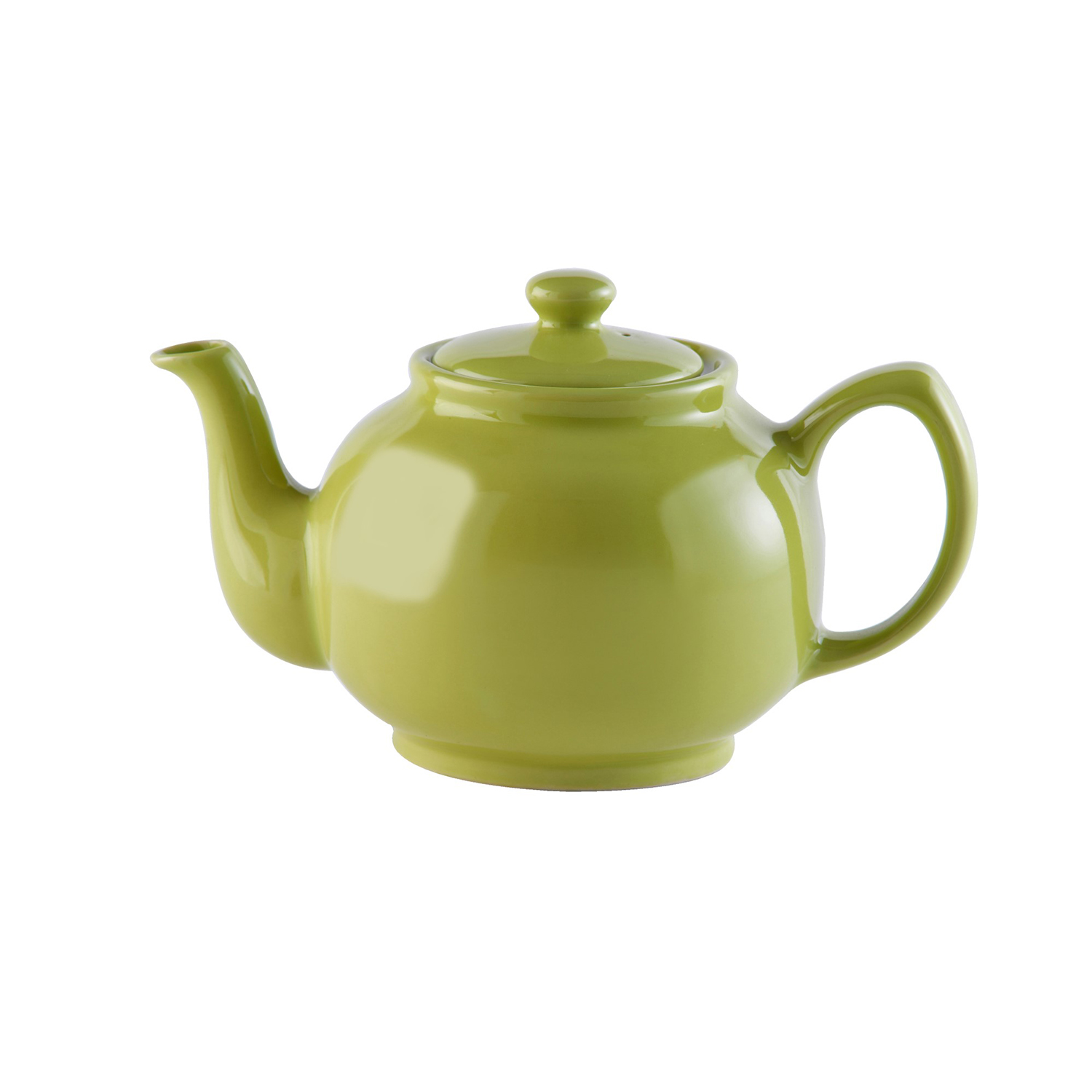 Teekanne | glänzend grün | 6 Tassen
