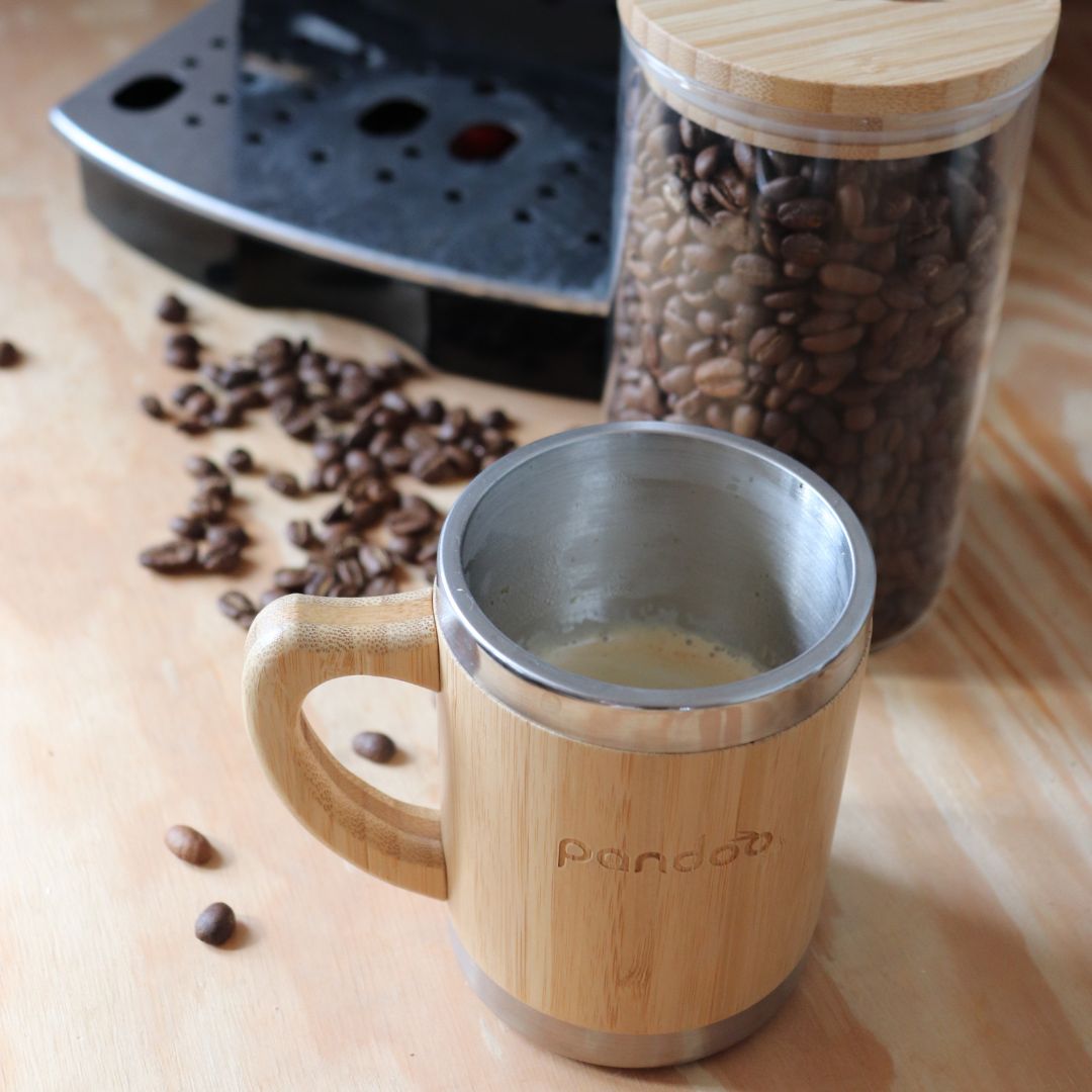 Bambus-Kaffeebecher 